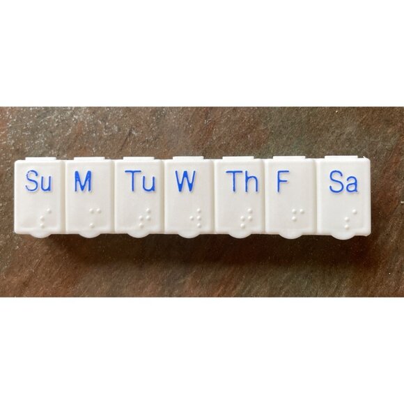 Coumadin Today Weekly Pill Organizer For Daily Medicine Storage Advertising - Picture 2 of 3